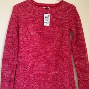 Pointelle sweater